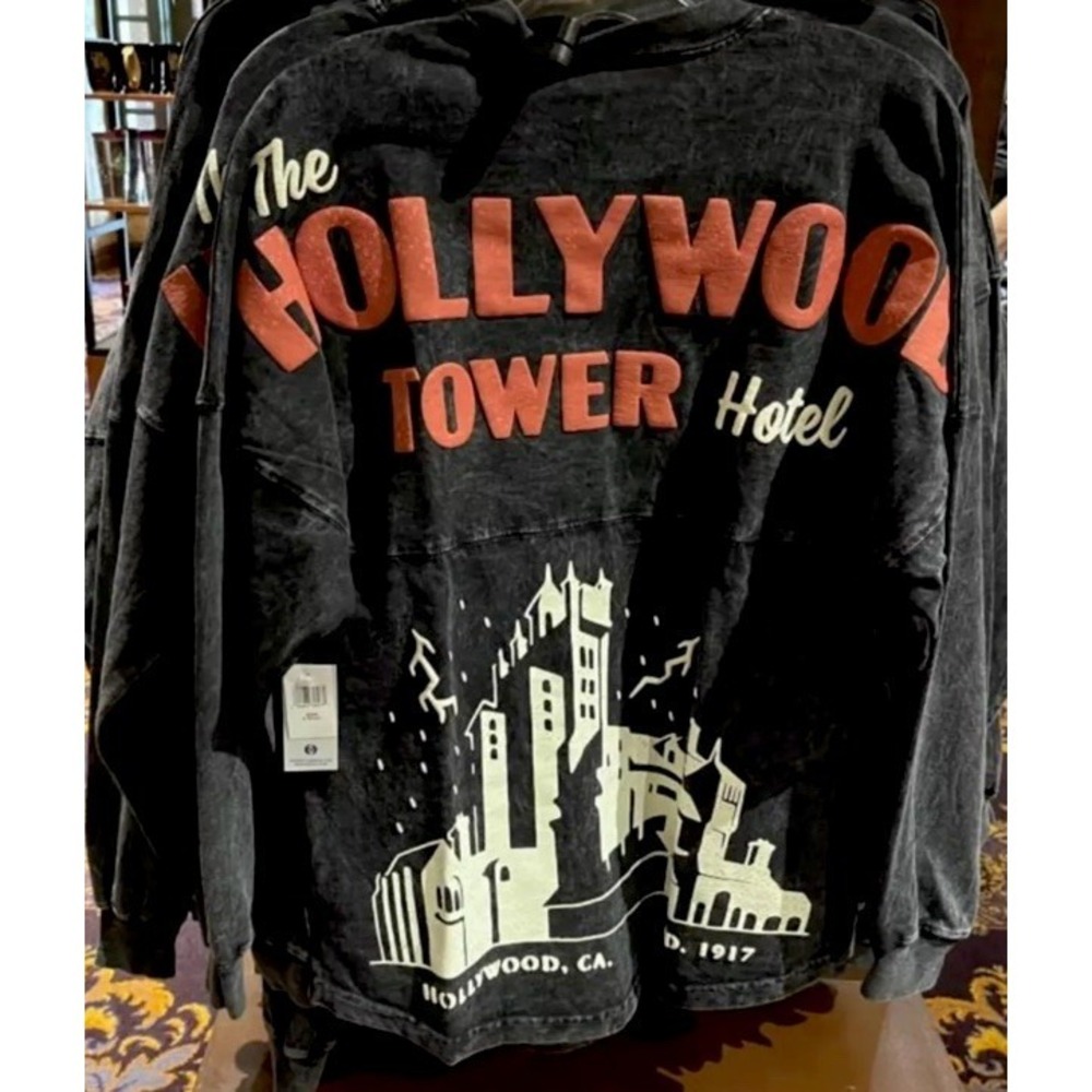 2024 Disney Parks Hollywood Tower of Terror L‎ Hotel ToT Adult Spirit Jersey